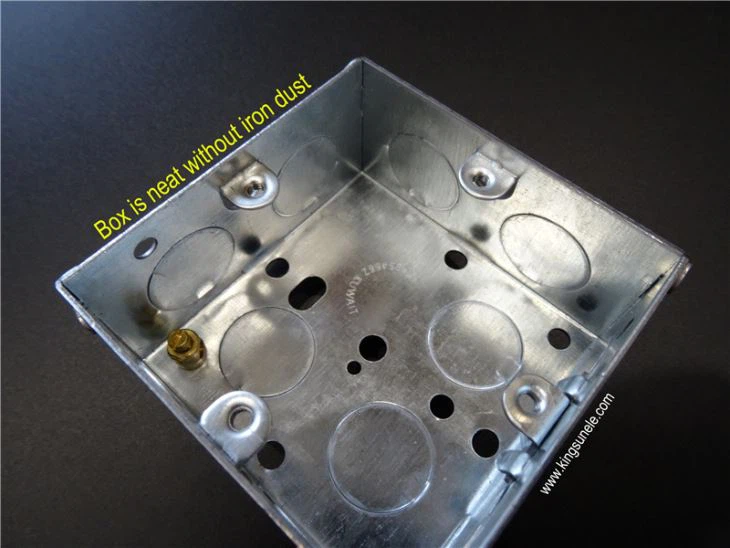 3 Gang Metal Back Box
