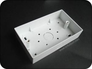 PVC електрическа кутия 2 Gang BS Standard